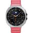 Galaxy Watch 8 Classic | 46 мм | Black | Fabric/Red | M/L, Тип ремешка : Fabric, Размер корпуса : 46 мм, Цвет: Black, Цвет ремешка: Red, Размер ремешка : M/L, Подключение часов : Bluetooth / Wi-Fi, изображение 3